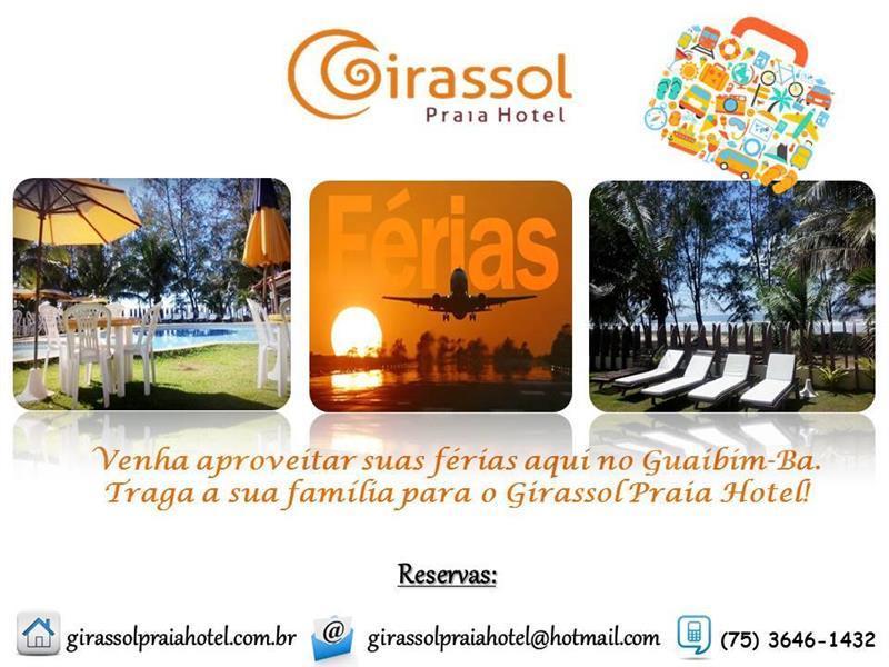 Girassol Praia Hotel Guaibim Bagian luar foto