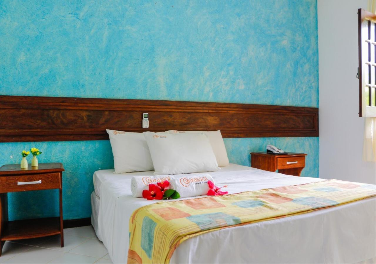 Girassol Praia Hotel Guaibim Bagian luar foto