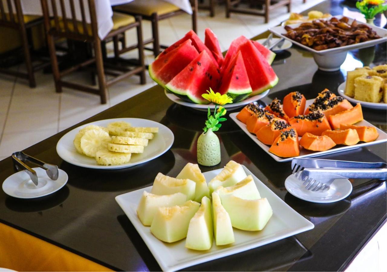Girassol Praia Hotel Guaibim Bagian luar foto